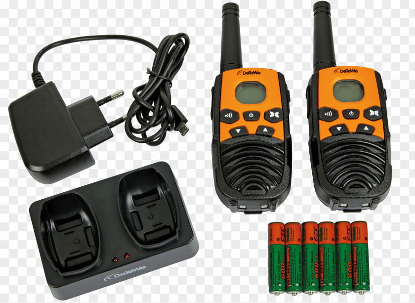 PMR446 Two-way Radio Walkie-talkie Receiver Detewe Communications Gmbh PNG