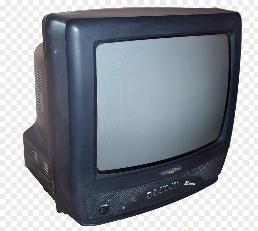 Television Set Cathode Ray Tube Santa Barbara Electronics PNG