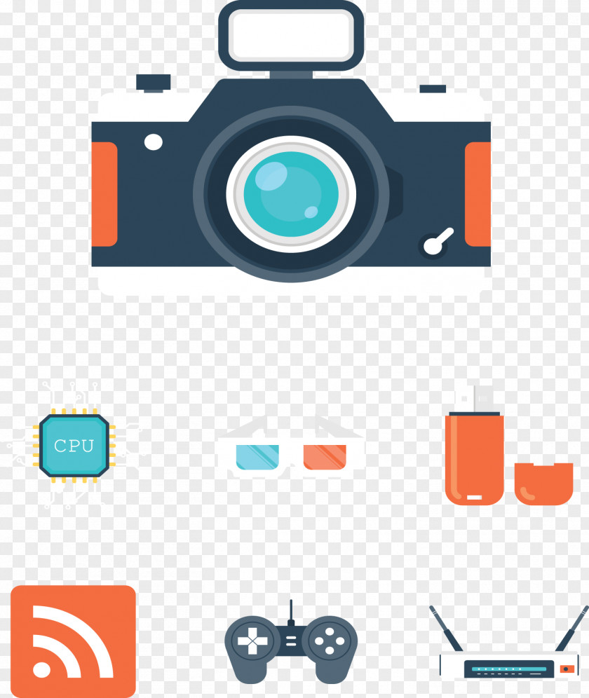 Camera Cups Router. Photography PNG