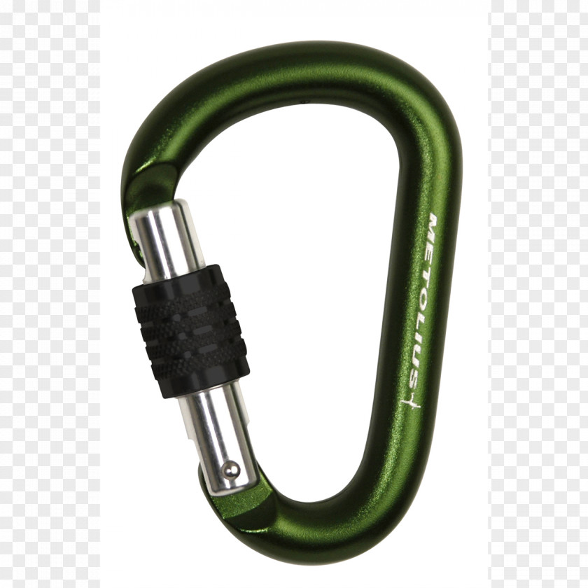 Carabiner Duralumin Carbine Steel Spring-loaded Camming Device PNG