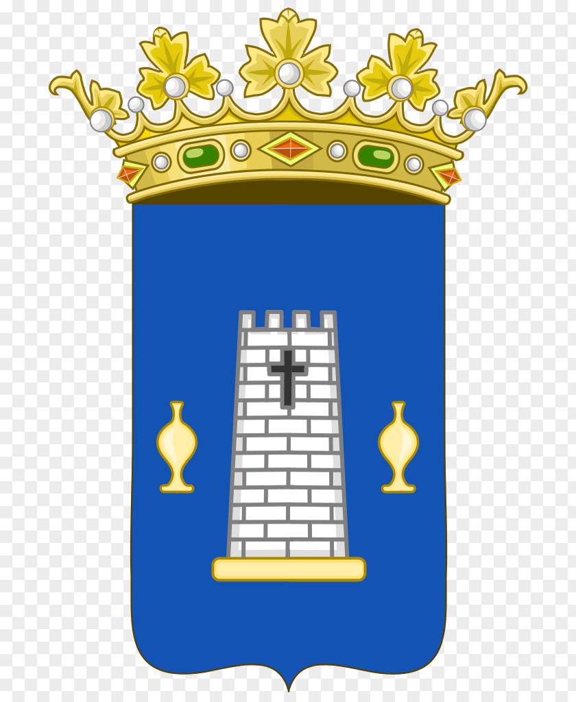 Coat Of Arms Cercedilla Province Jaén Crown Castile Cercanías Madrid Príncipe De PNG