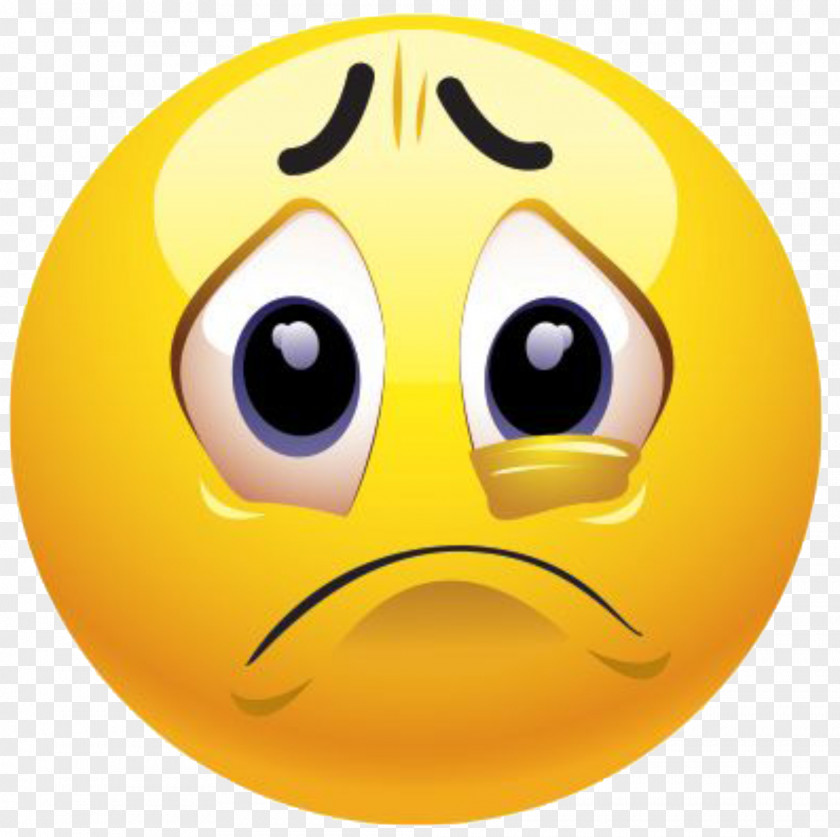 Emoji Emoticon Sadness Smiley Frown PNG