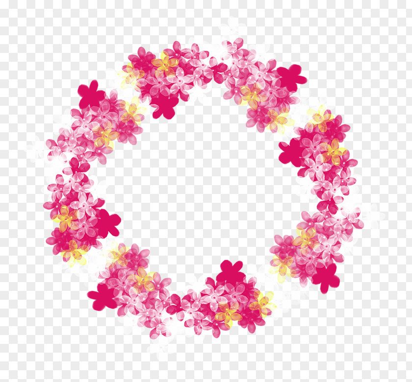 Flower Wreath Floral Design PNG