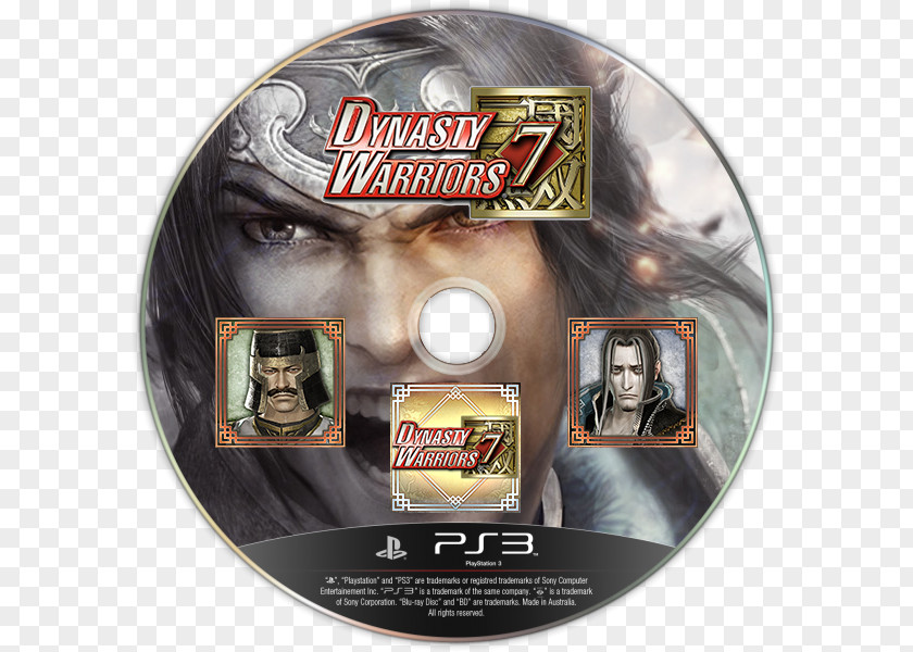 Inferno Cop Dynasty Warriors 7 PlayStation 3 Koei Tecmo Games DVD PNG
