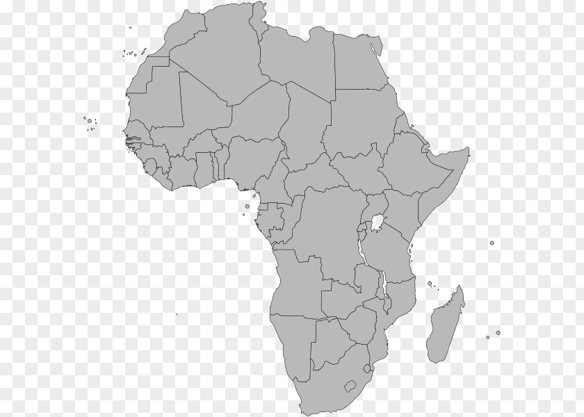 Map Of Africa Europe Continent Clip Art PNG