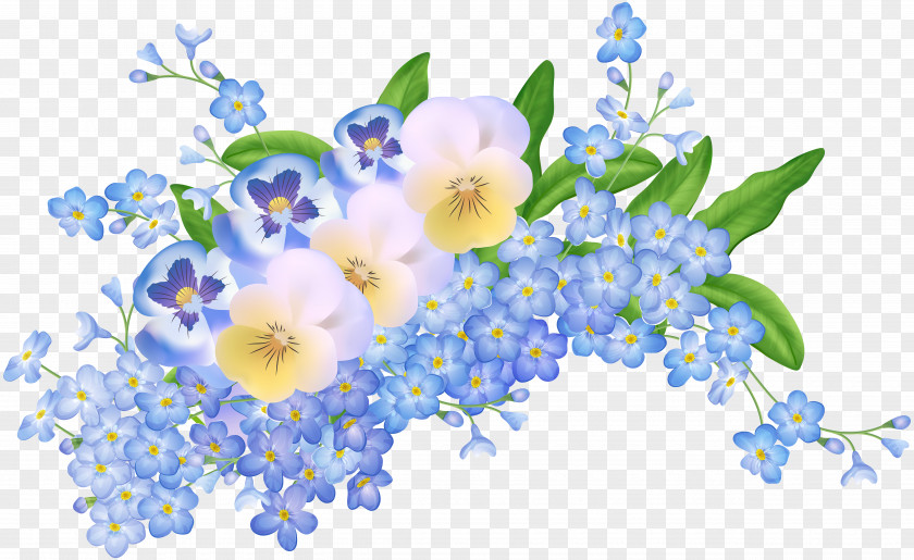 Spring Flowers Decoration Transparent Clip Art Image Flower PNG