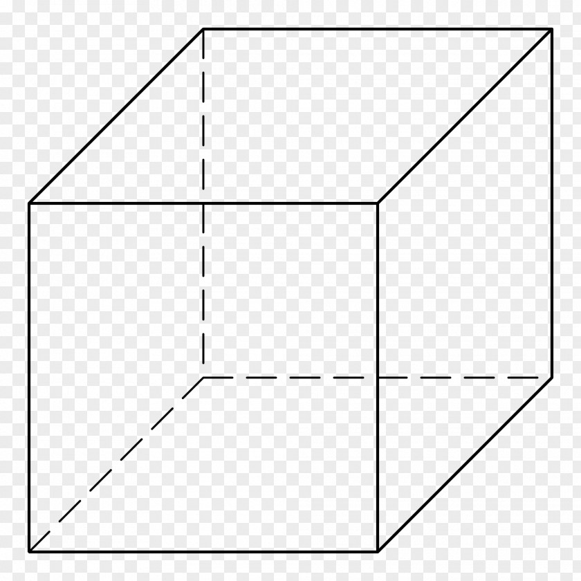 White Cube Three-dimensional Space Solid Geometry Hexahedron PNG
