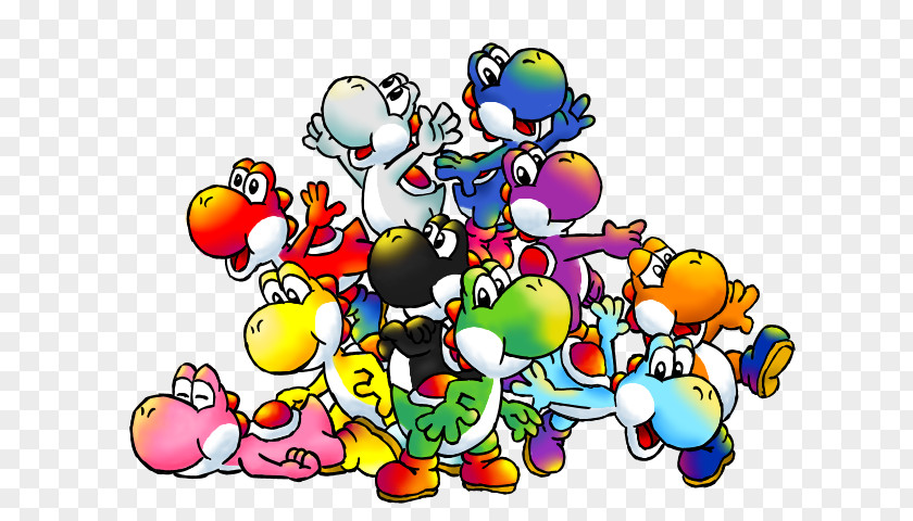 Yoshi's Island Ds Super Mario World 2: Desktop Wallpaper Cartoon Font PNG