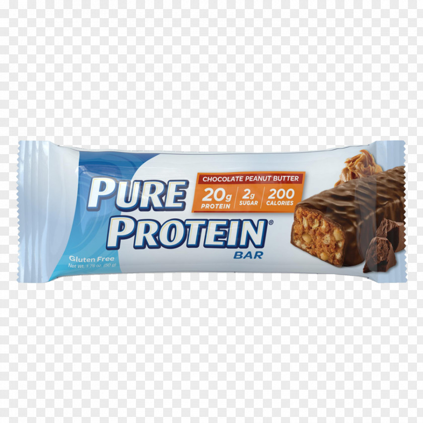 Chocolate Flavor Pure Protein Bar Peanut Butter PNG