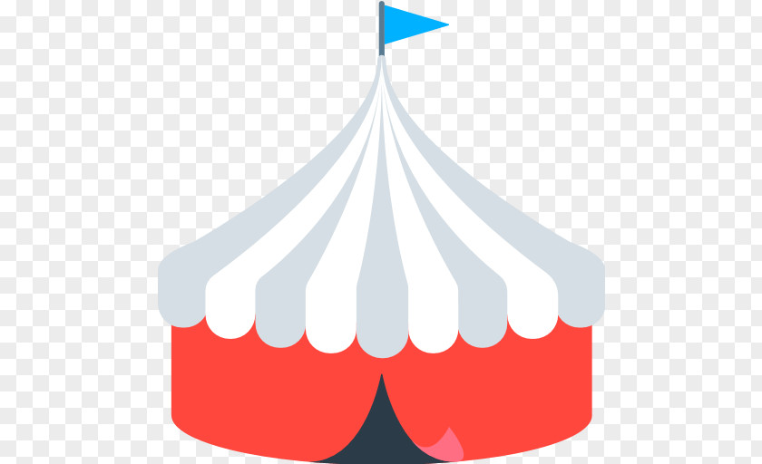 Circus Emoji Tent Carpa Text Messaging PNG