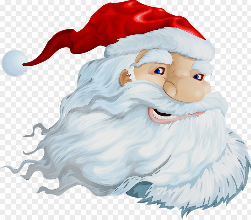Facial Hair Christmas Santa Claus PNG