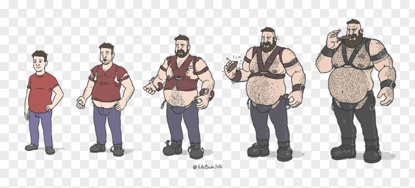 Fat Men DeviantArt Drawing Sequence PNG