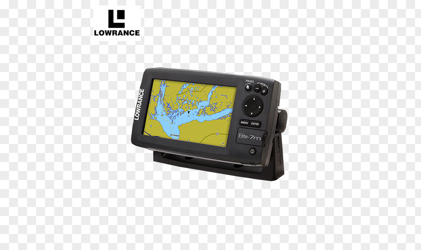 Lowrance Electronics Chartplotter Transducer Navigation Display Device PNG