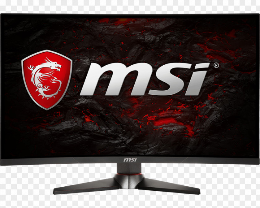 MSI Optix MAG24C Computer Monitors MAG27CQ-7016 Curved Refresh Rate FreeSync PNG