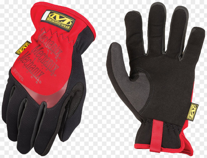 Red Gloves Mechanix Wear Glove High-visibility Clothing PNG
