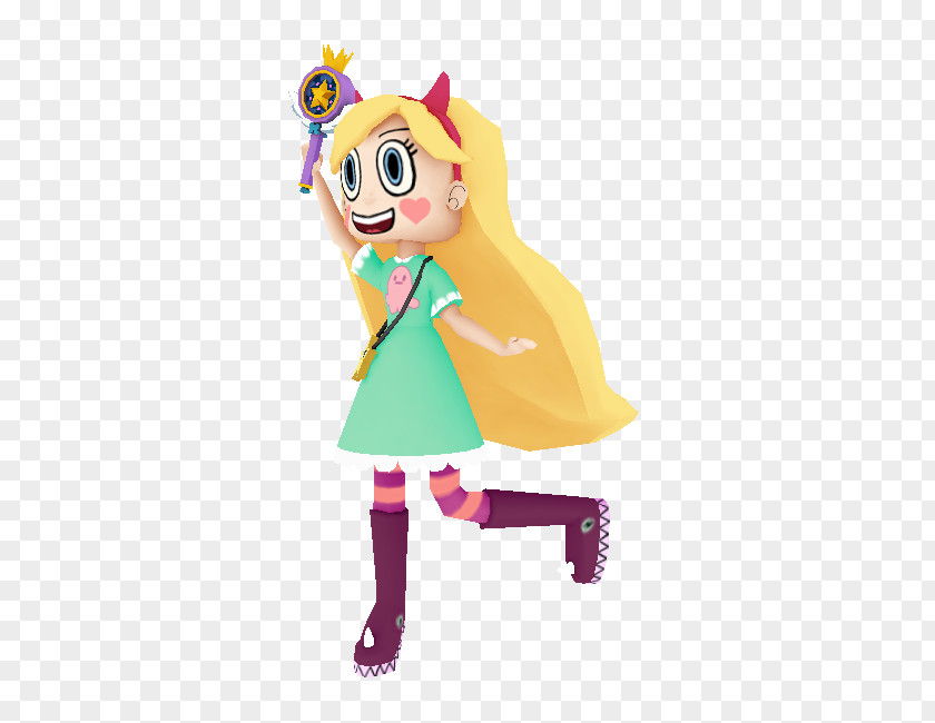 Star Butterfly Doll Digitization Image Scanner PNG