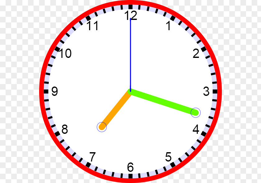 The Second Minute Hour Teacher Clock Face Learning Digital PNG