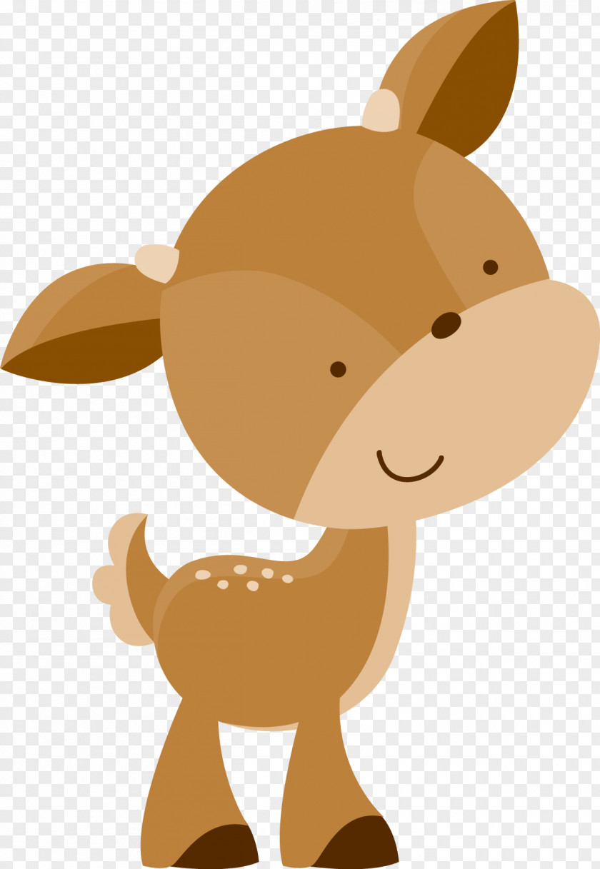 Woodland White-tailed Deer Cuteness Clip Art PNG