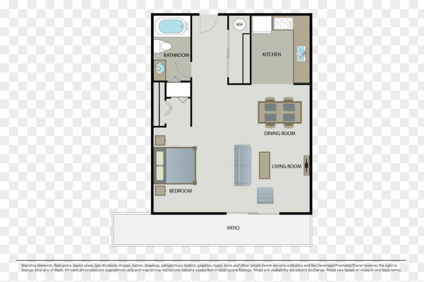 Apartment Piedmont Floor Plan Bathroom House PNG