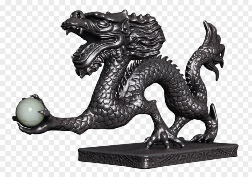 Chinese Dragon China DeviantArt Sculpture PNG