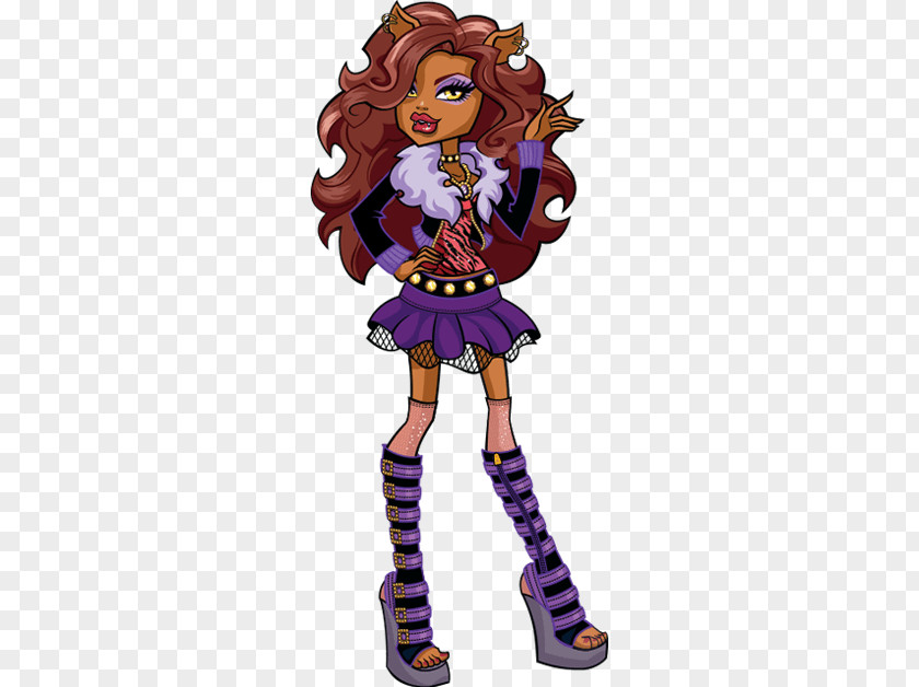 Doll Monster High Clawdeen Wolf Frankie Stein PNG