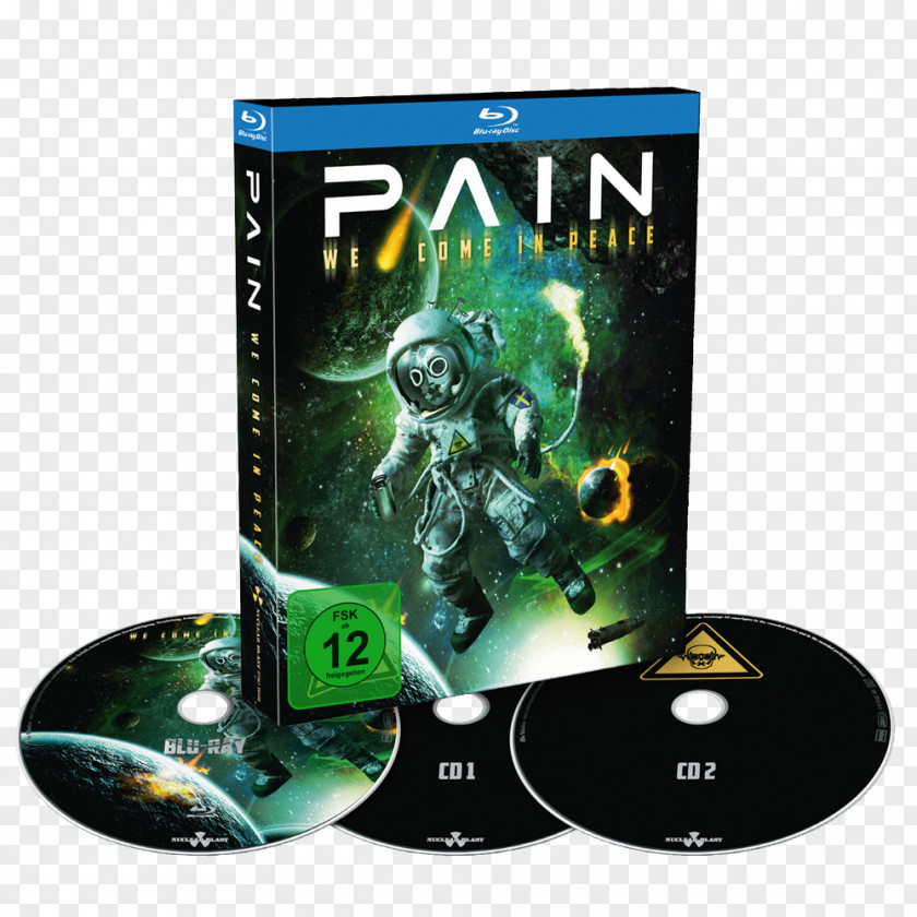 Dvd DVD Pain We Come In Peace Coming Home Nuclear Blast PNG