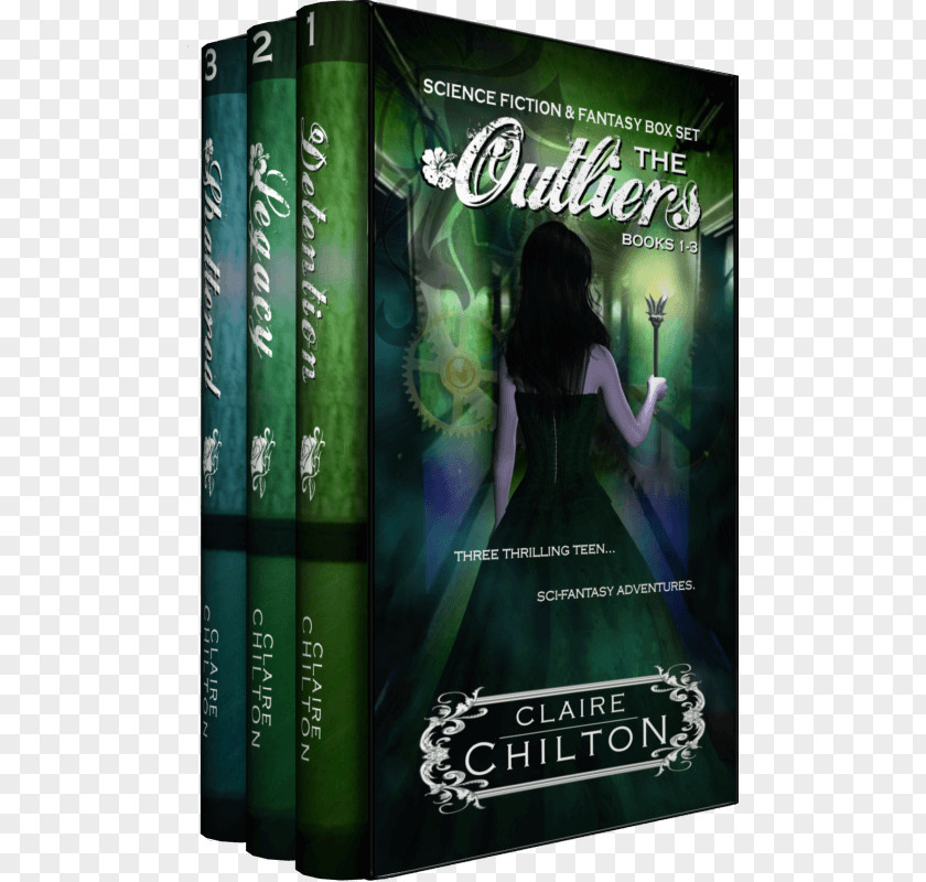 Book Outliers Science Fiction Fantasy PNG