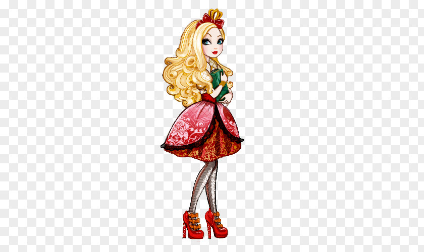 Ever After High Legacy Day Apple White Doll Drawing Character PNG
