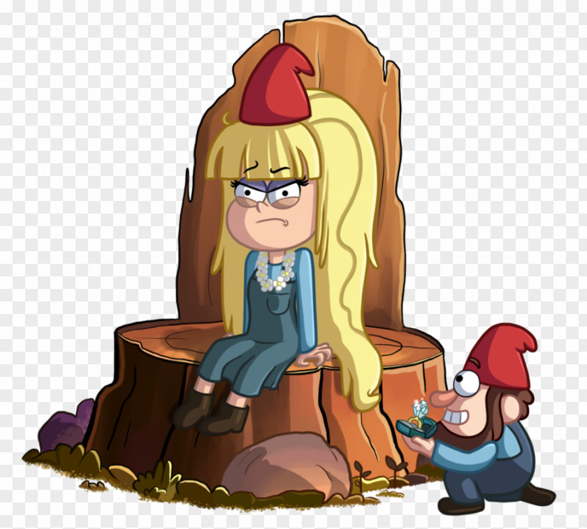 Gravity Falls Mabel Grunkle Stan The Gnome DeviantArt Illustration PNG