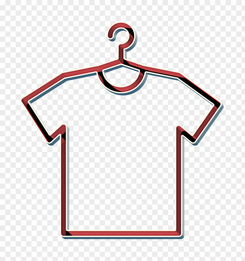 Neck Top Tshirt Icon Cloth Laundry PNG