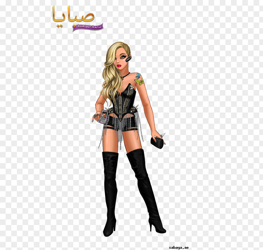 Nesma Lady Popular Fashion Game Dress-up PNG