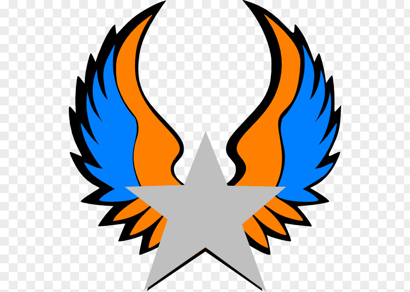 Orange And Blue Stars Logo Clip Art Image Vector Graphics PNG
