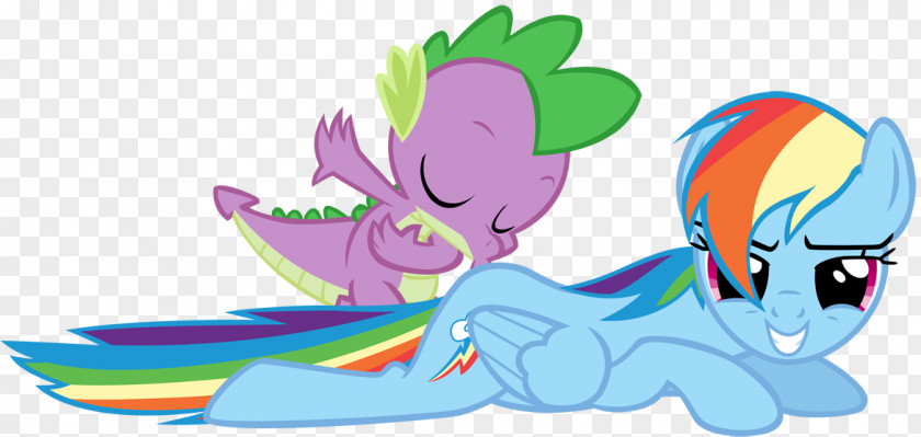 Rainbow Pony Dash Spike Rarity Applejack PNG