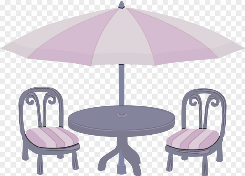 Room Outdoor Table Furniture Umbrella Pink Violet PNG
