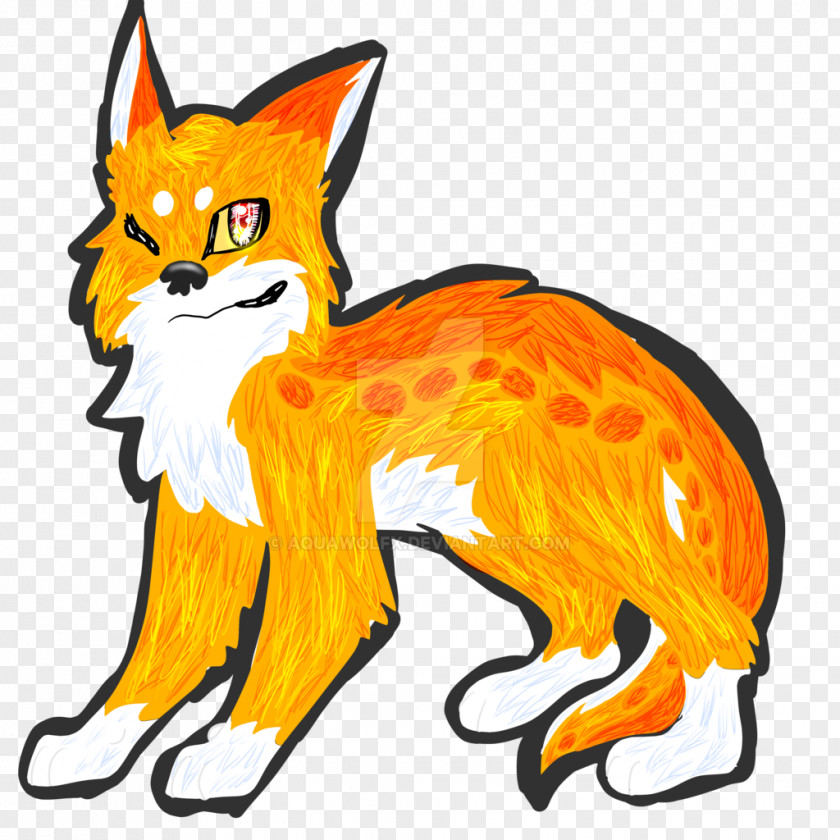 Cat Whiskers Red Fox Tail Clip Art PNG