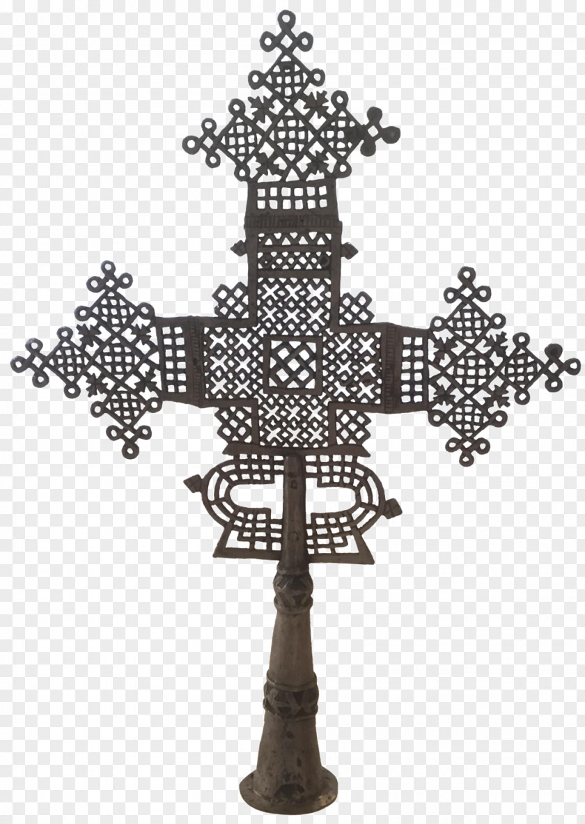Christian Cross Coptic Ethiopia Processional PNG