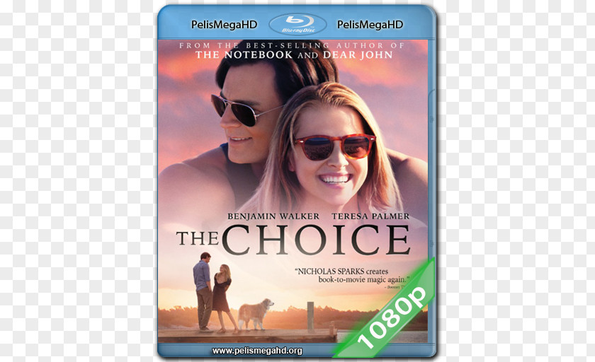 Dvd The Choice Nicholas Sparks Blu-ray Disc DVD Romance Film PNG