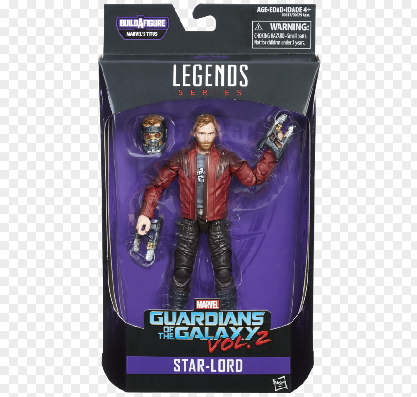 Guardians Of The Galaxy Star-Lord Nova Yondu Marvel Legends Action & Toy Figures PNG