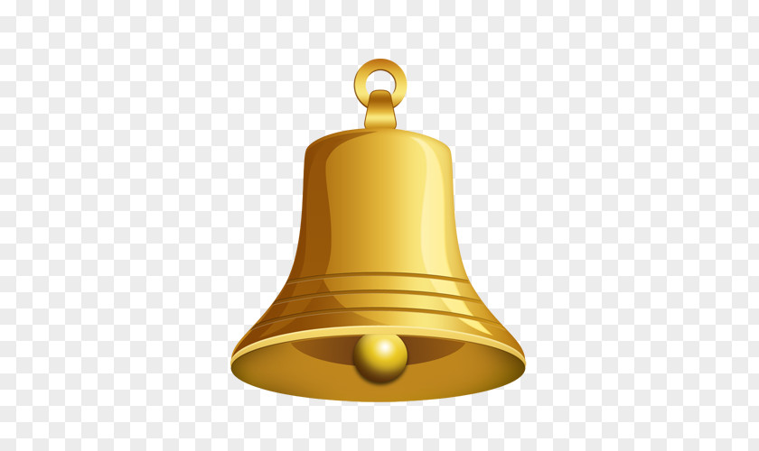 Lost Bell Gold Clip Art PNG
