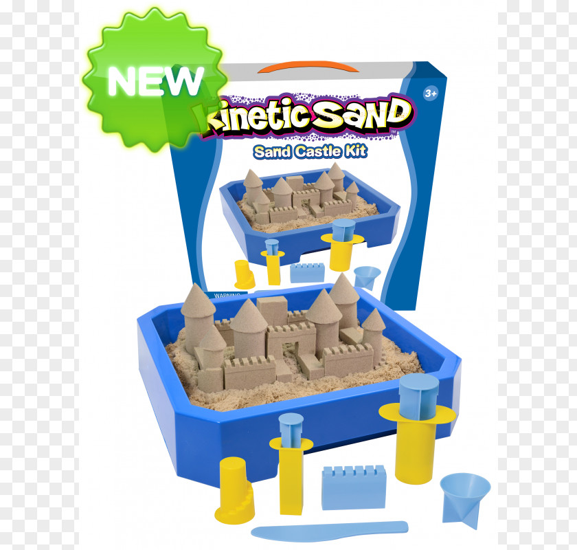 Sand Magic Kinetic Clay Toy PNG