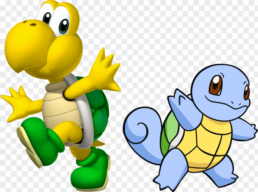 Squirtle New Super Mario Bros. Wii Bowser PNG