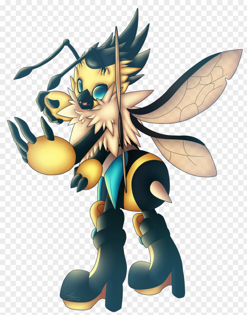 Bee Sting Insect Cartoon Fairy Pollinator PNG