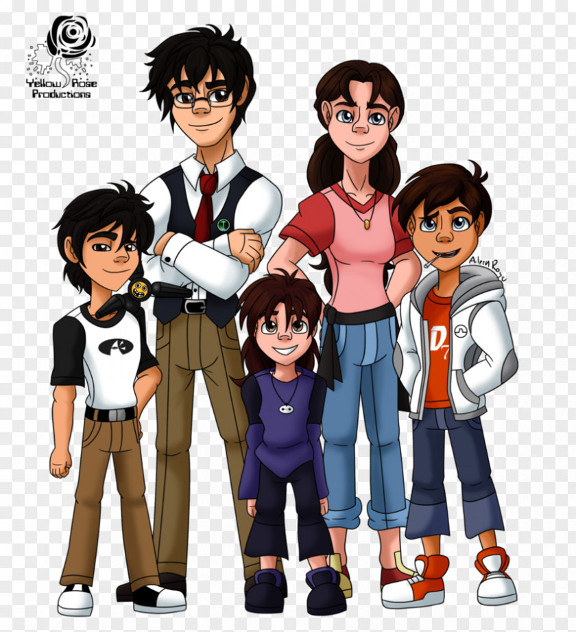 Big Family Hiro Hamada Hero 6 Boy Social Group PNG