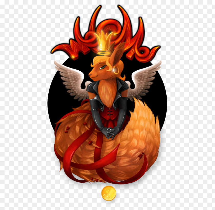 Dragon Rooster Cartoon Legendary Creature PNG