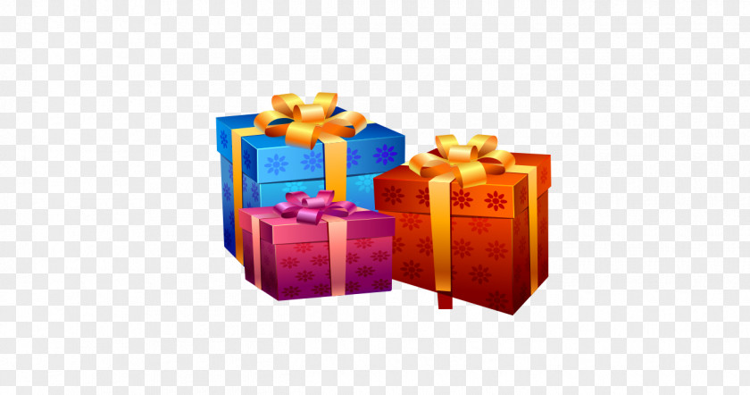 Exquisite Gift Box Christmas PNG