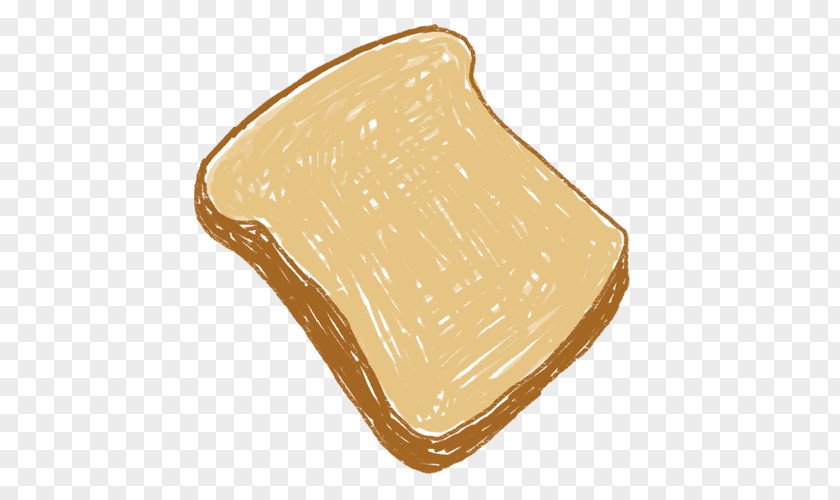 Hand-painted Bread Toast Clip Art PNG