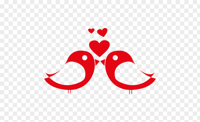Love Birds Drawing Silhouette Animation PNG