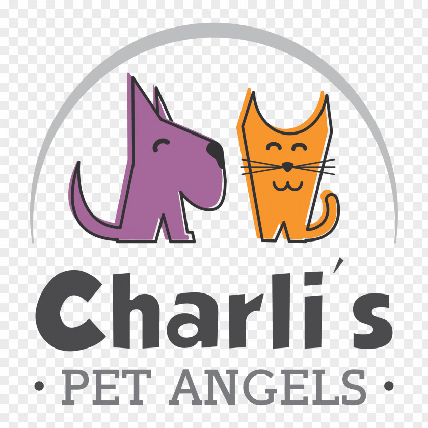 Whiskers Dog Cat Logo Illustration PNG