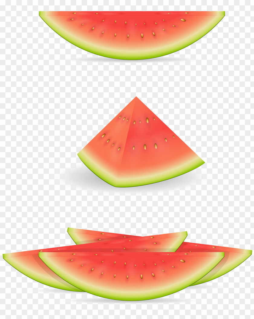 Xia Jiqing New Hand-painted Watermelon Euclidean Vector Download PNG