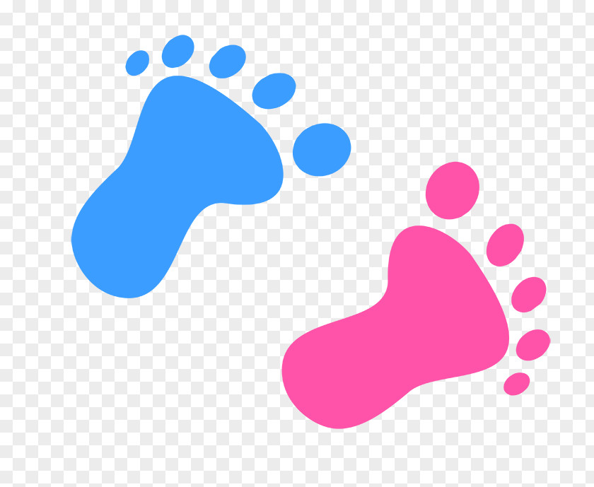 Little Feet Footprints Paw Clip Art PNG